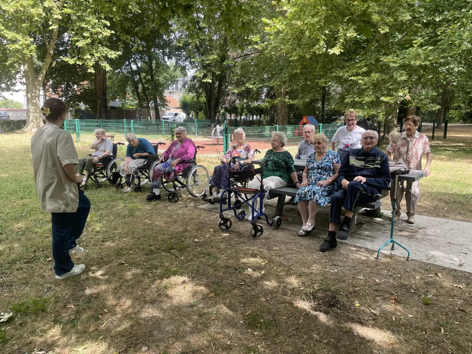 REEDUCATION : Pétanque au parc 
