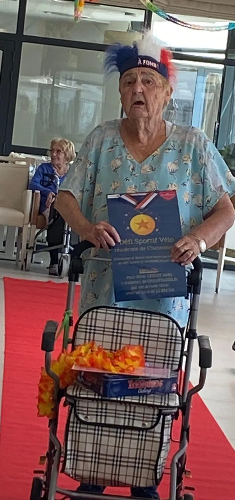 Remise des prix pour nos olympiades sportives sur la résidence 