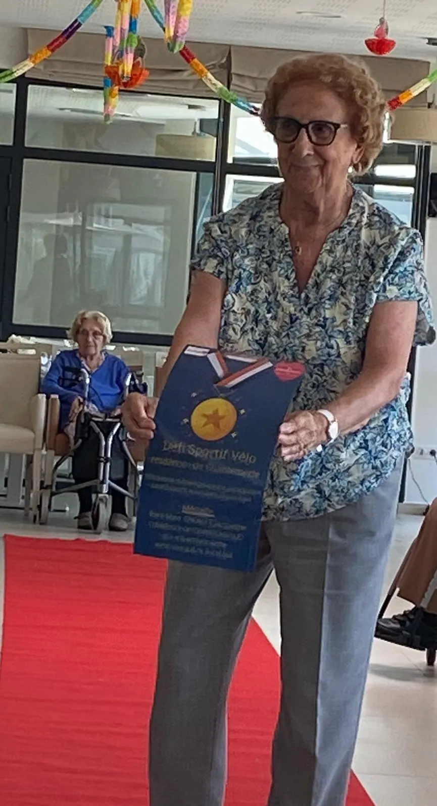 Remise des prix pour nos olympiades sportives sur la résidence 