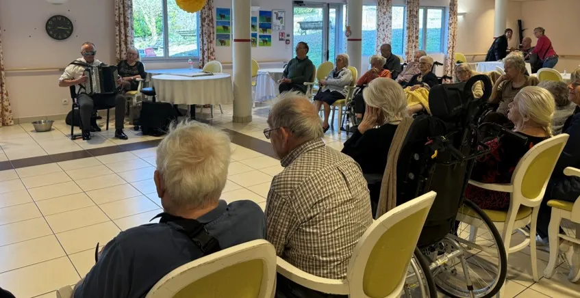 Représentation d'accordéon