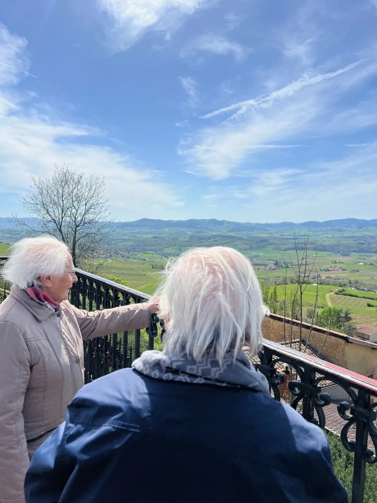 Sortie à Oingt, l'un des plus beaux villages de France!