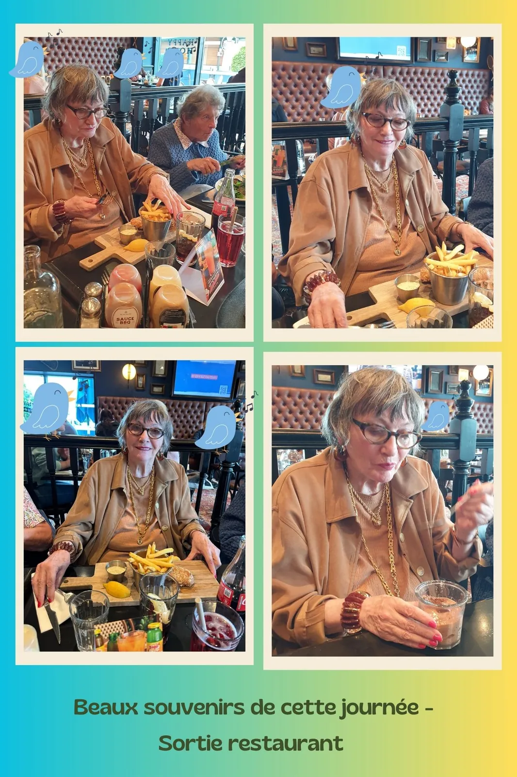 Sortie au restaurant 