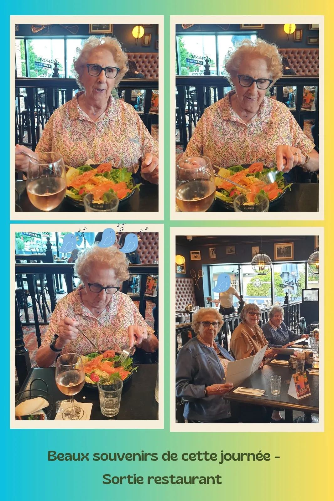 Sortie au restaurant 