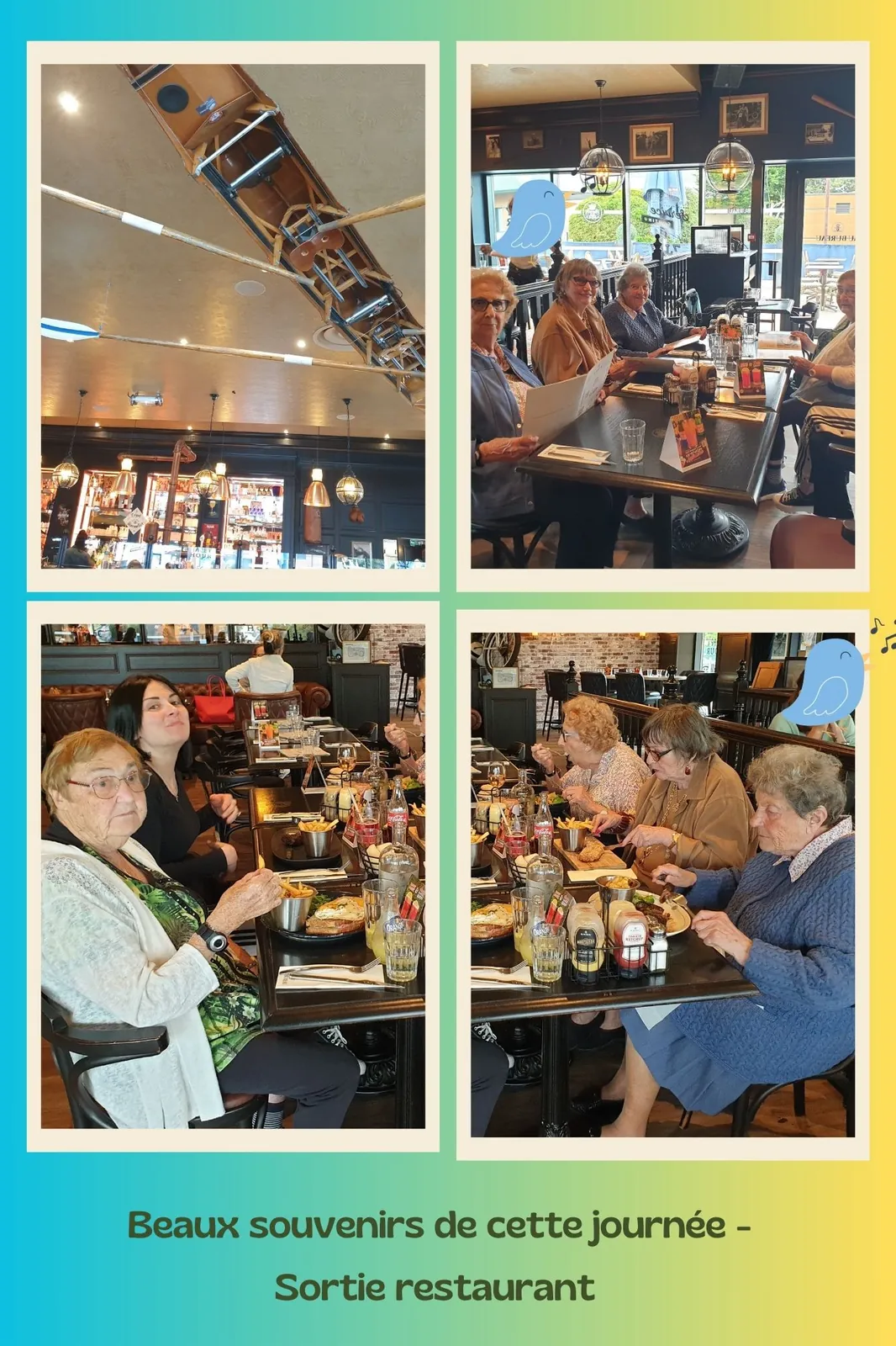 Sortie au restaurant 