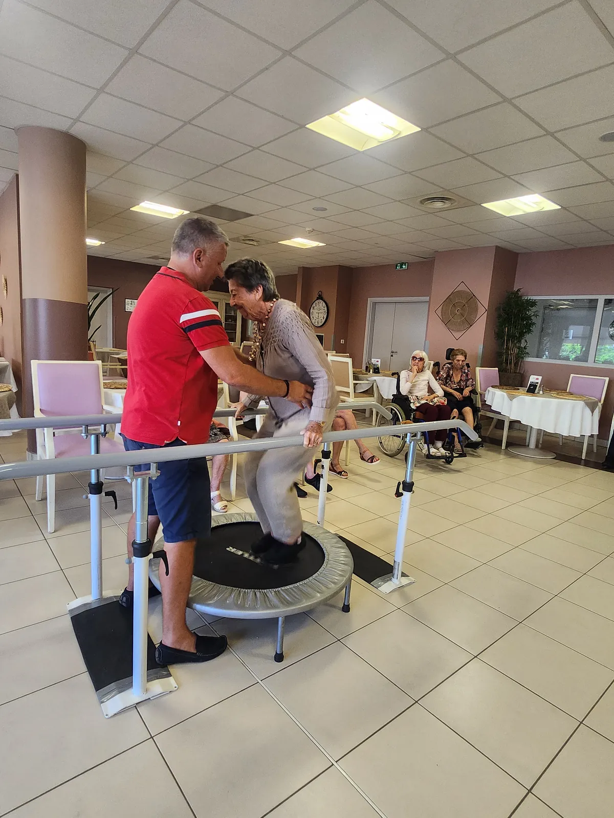 Le parcours sportif avec Olivier 