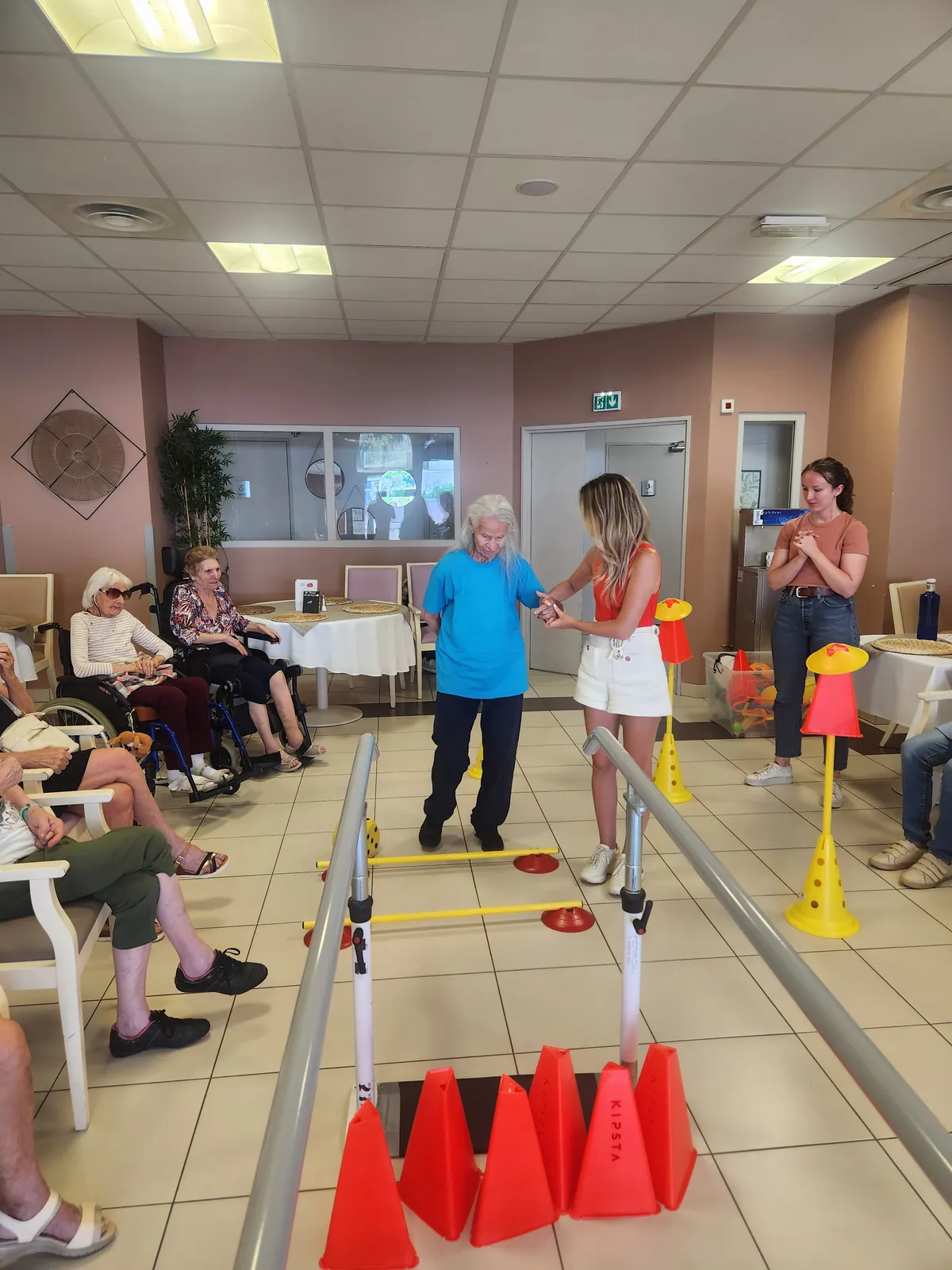 Le parcours sportif avec Olivier 