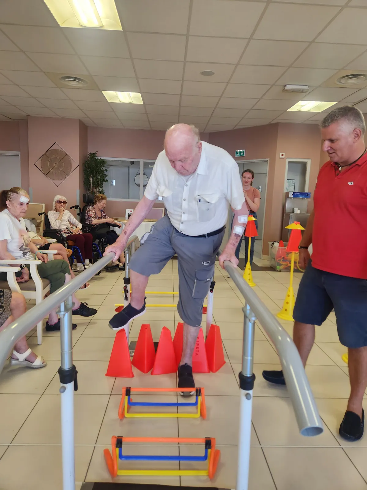 Le parcours sportif avec Olivier 