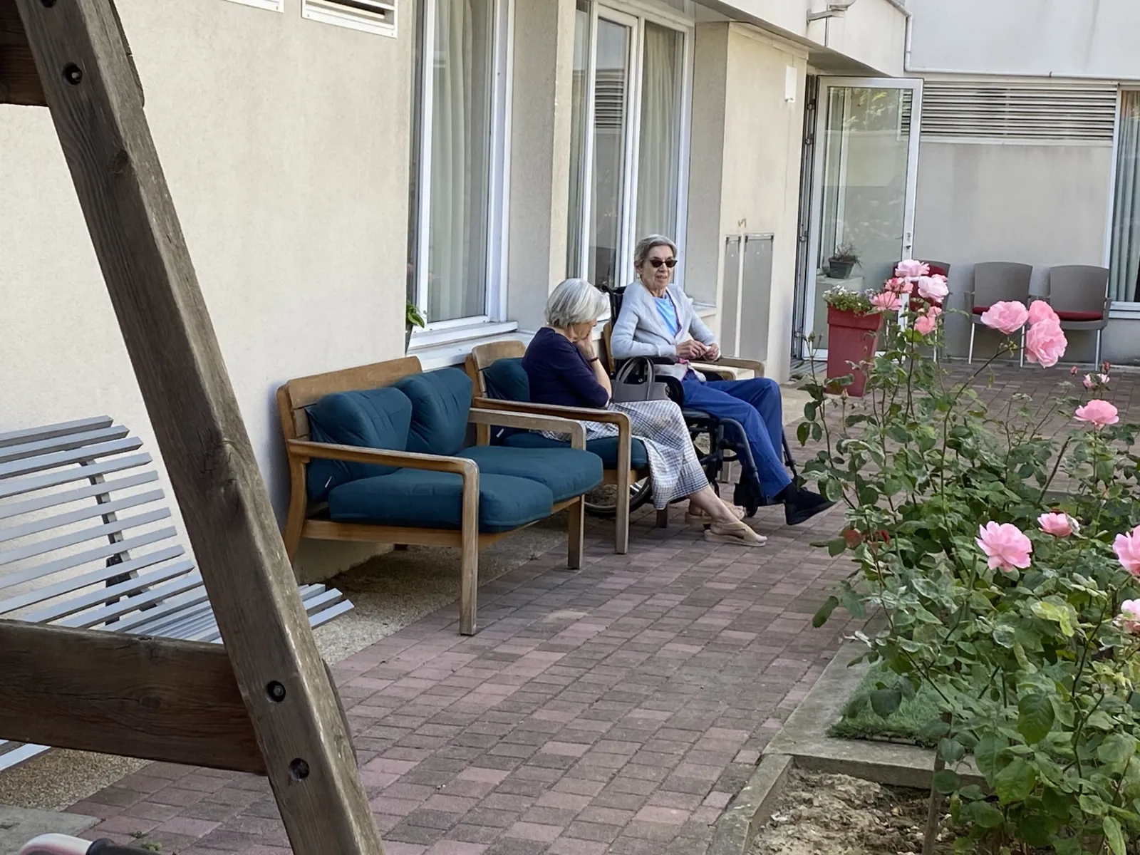 On retrouve pleinement le Jardin aux Marines