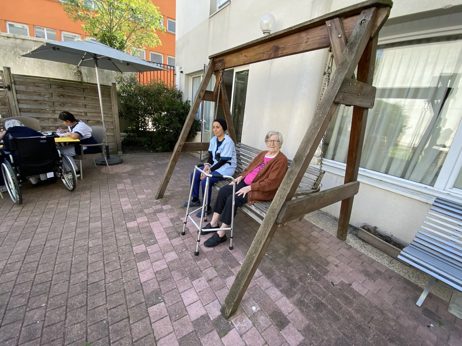 On retrouve pleinement le Jardin aux Marines