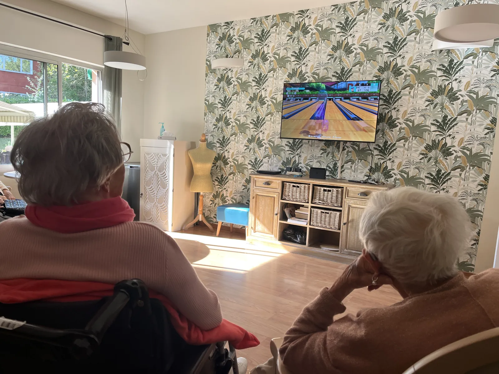 Dernier entraînement avant le grand d’e-sport bowling de la semaine bleue