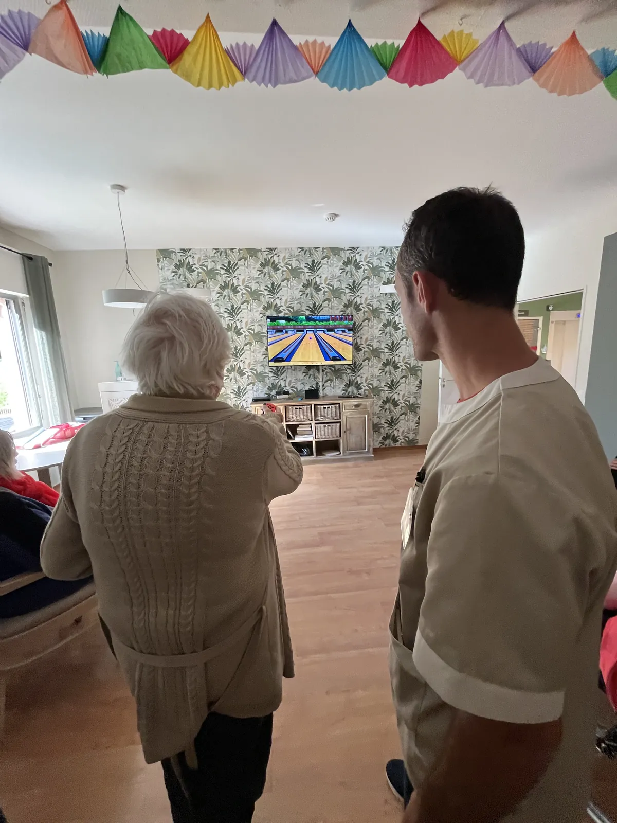 Dernier entraînement avant le grand d’e-sport bowling de la semaine bleue
