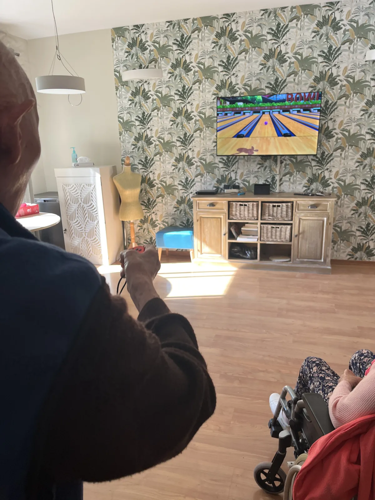 Dernier entraînement avant le grand d’e-sport bowling de la semaine bleue