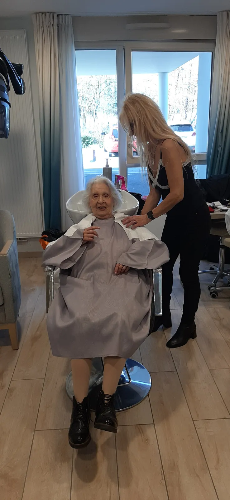Tournage d’un projet vidéo mettant à l’honneur les métiers en EHPAD