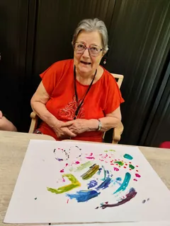 L'art-thérapie : un moment de créativité et de partage à la résidence