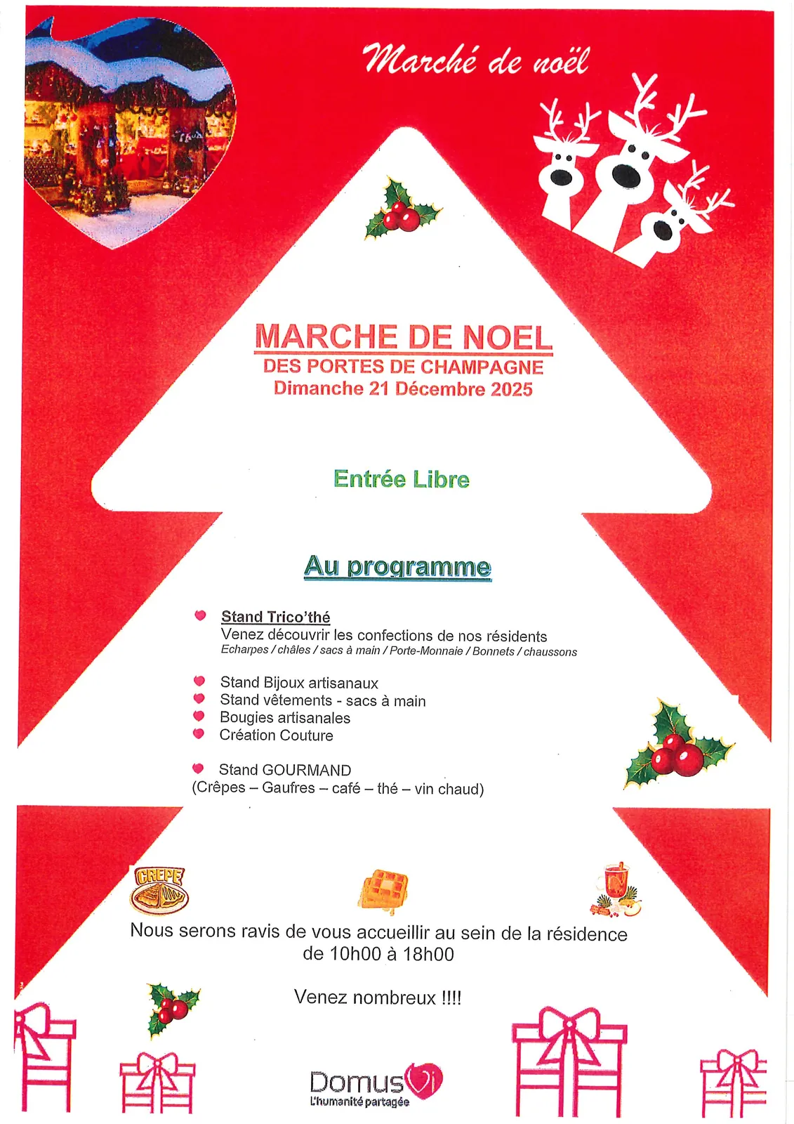 A vos Agendas !!! Les Fêtes de fin d'année approchent !