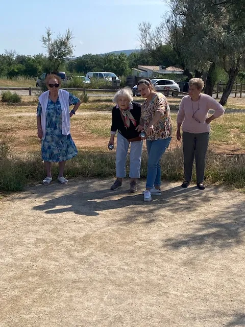 Sortie et Pétanque au bord de l'étang de Thau