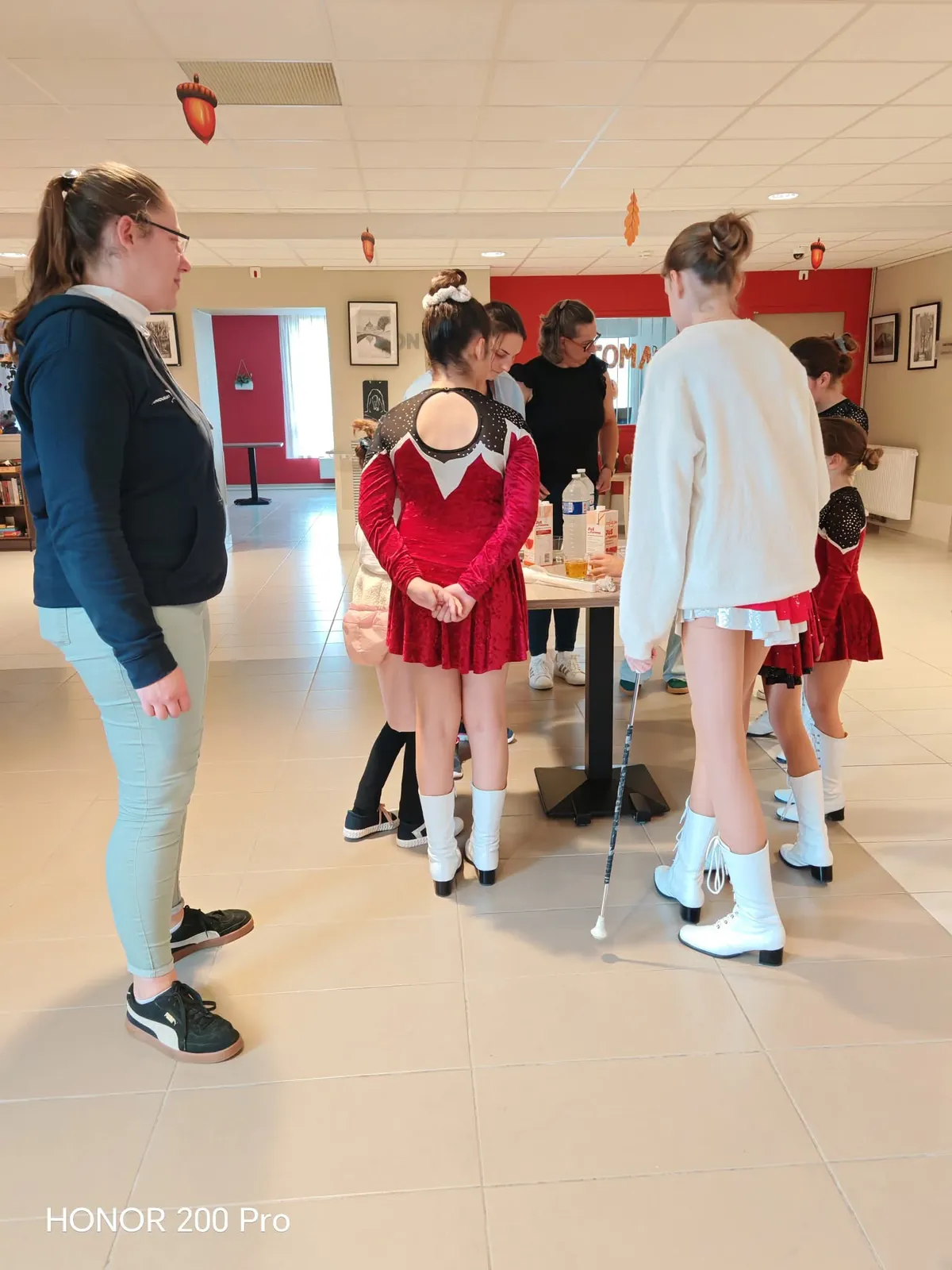 La venue des majorettes : un moment de joie partagé avec nos résidents