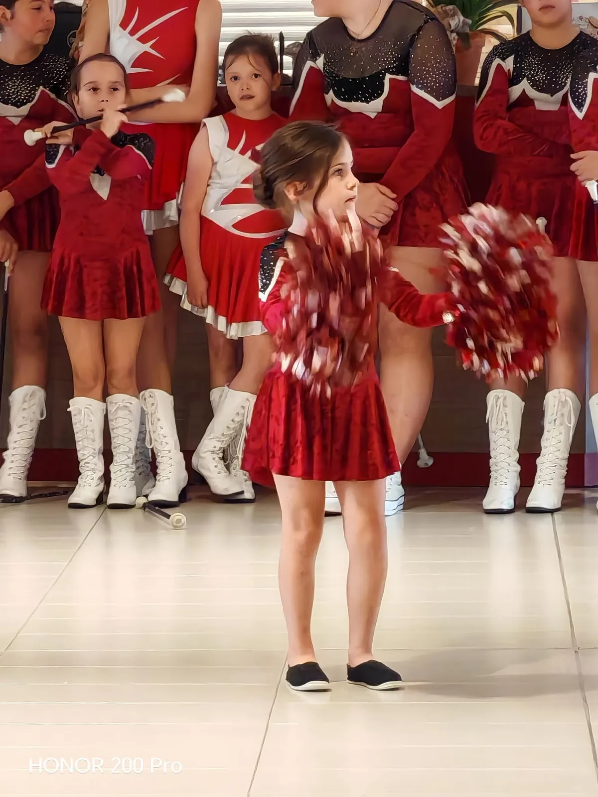 La venue des majorettes : un moment de joie partagé avec nos résidents