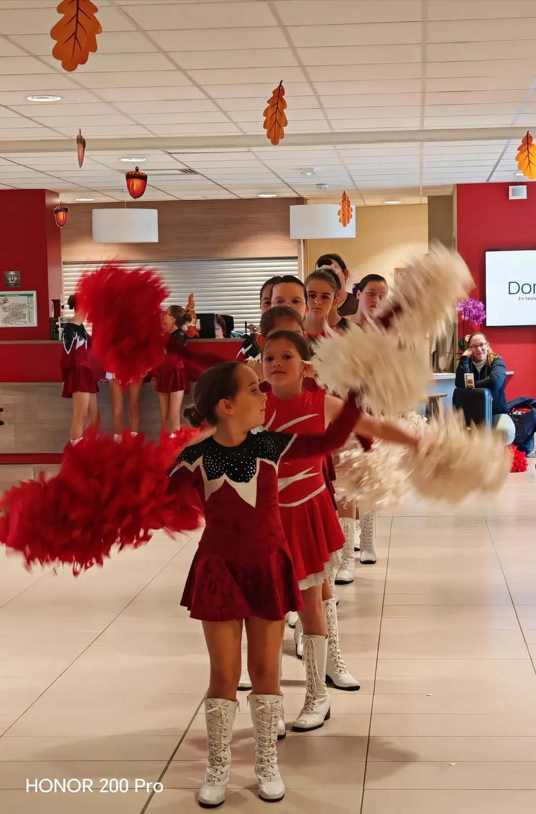 La venue des majorettes : un moment de joie partagé avec nos résidents