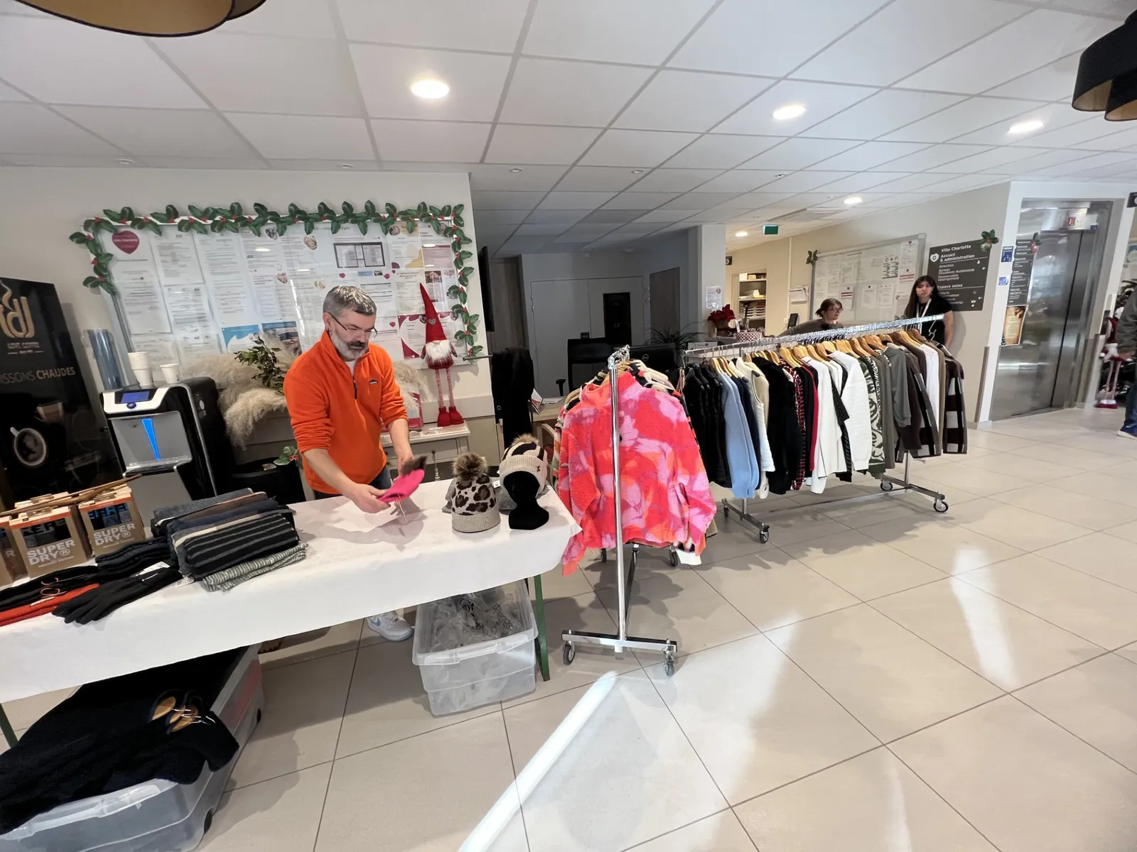 Le marché de Noel au sein de notre résidence 