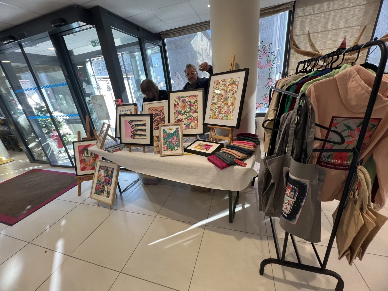 Le marché de Noel au sein de notre résidence 