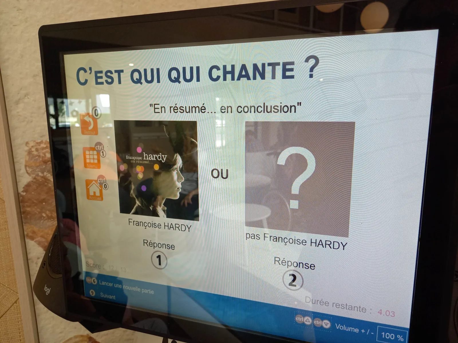 Hommage et quiz musical !