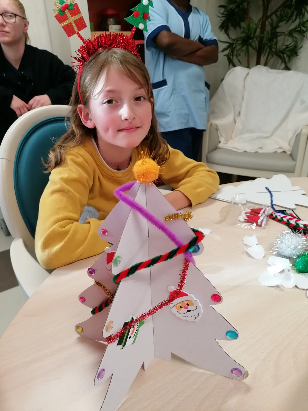 Arbre de Noël à l'EHPAD Les Tourterelles d'Esbly