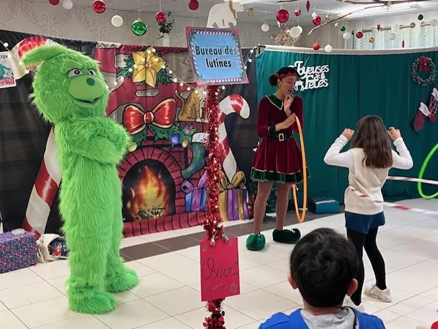 Arbre de Noël à l'EHPAD Les Tourterelles d'Esbly