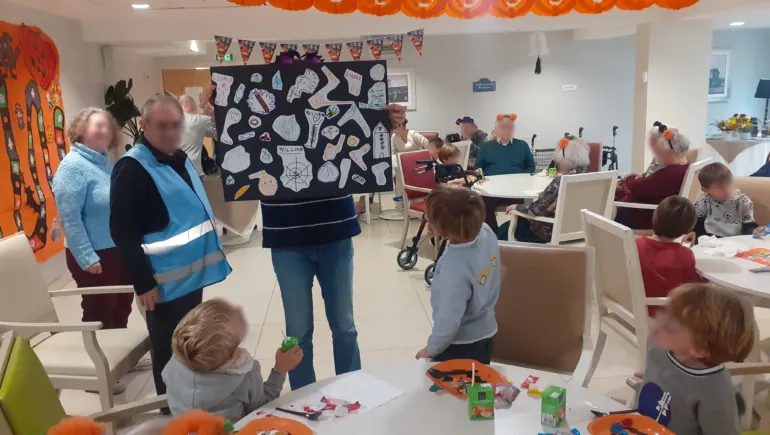 Halloween avec les enfants de l’accueil de loisirs Pasteur