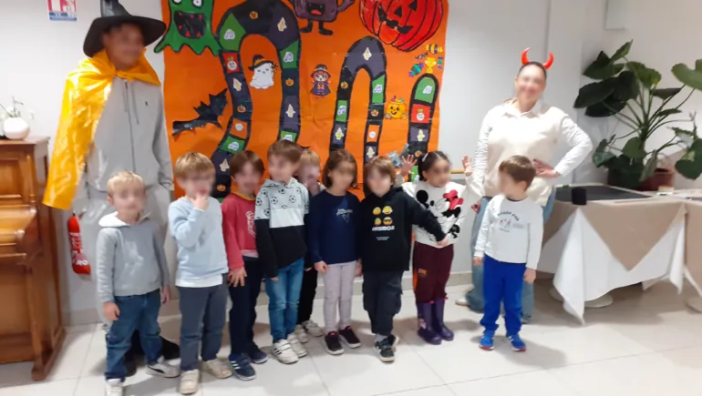 Halloween avec les enfants de l’accueil de loisirs Pasteur