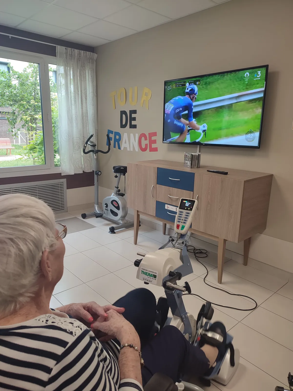Etape après étape, les résidents sont à fond dans le Tour de France !