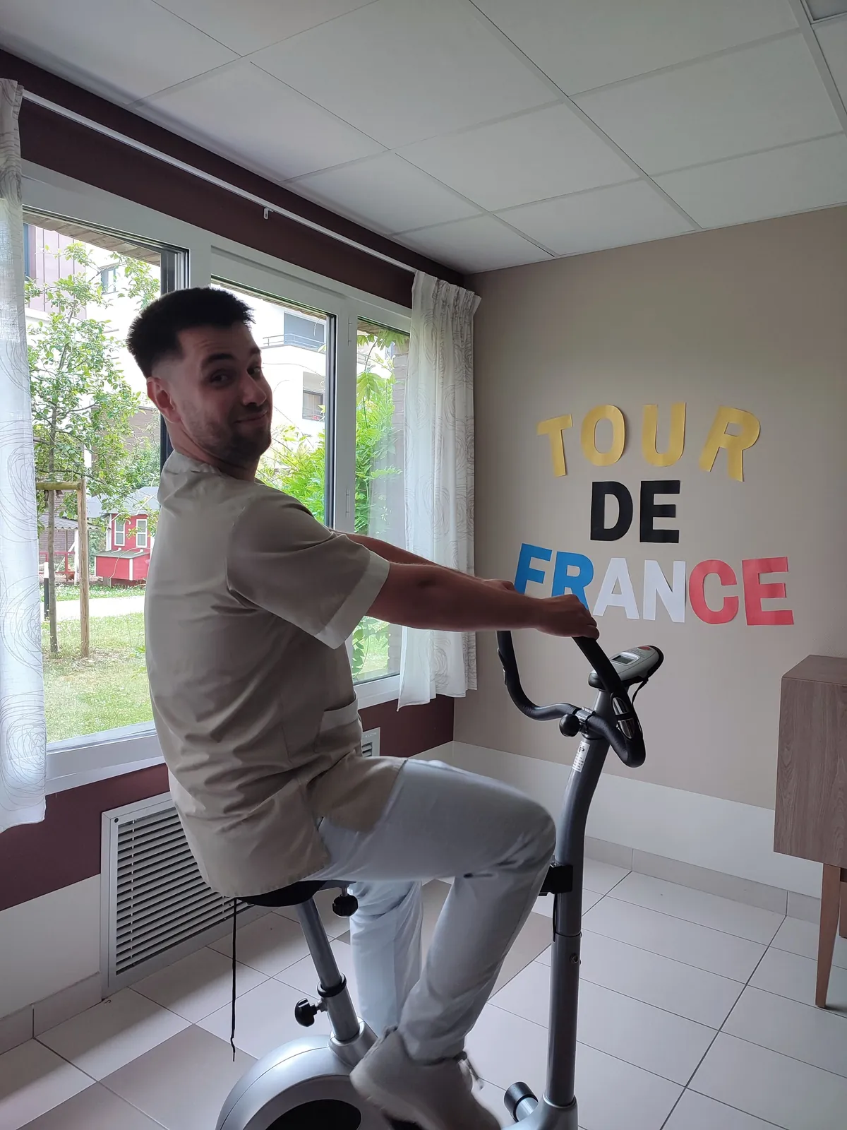 Etape après étape, les résidents sont à fond dans le Tour de France !