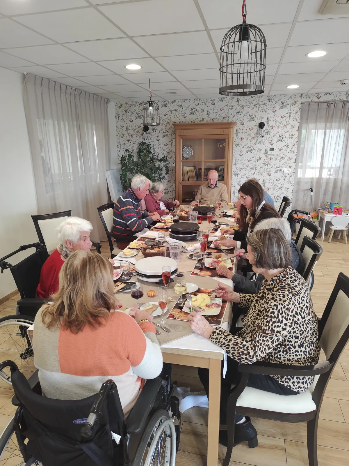 Repas raclette 