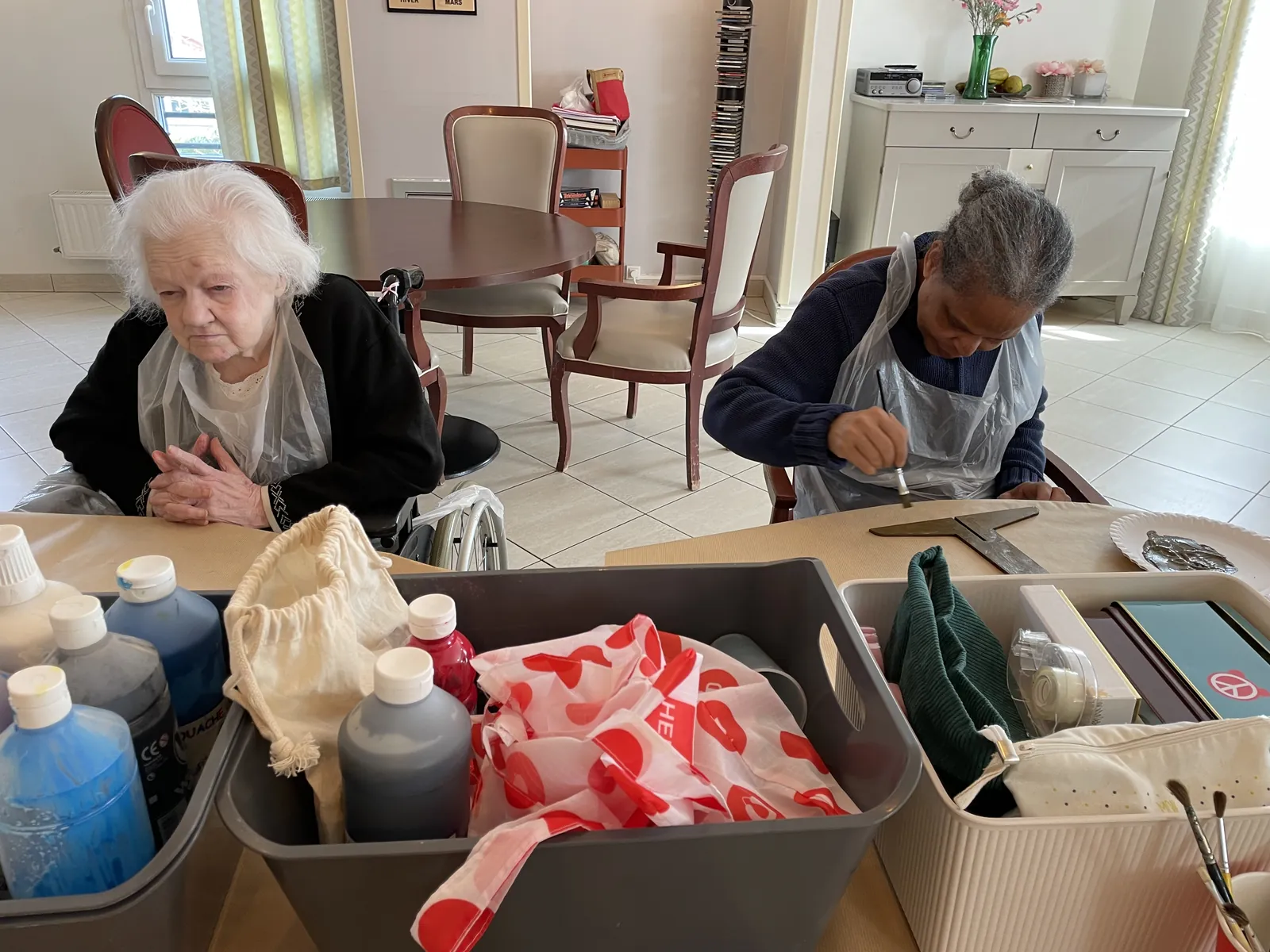 Préparations des décorations de Pâques !