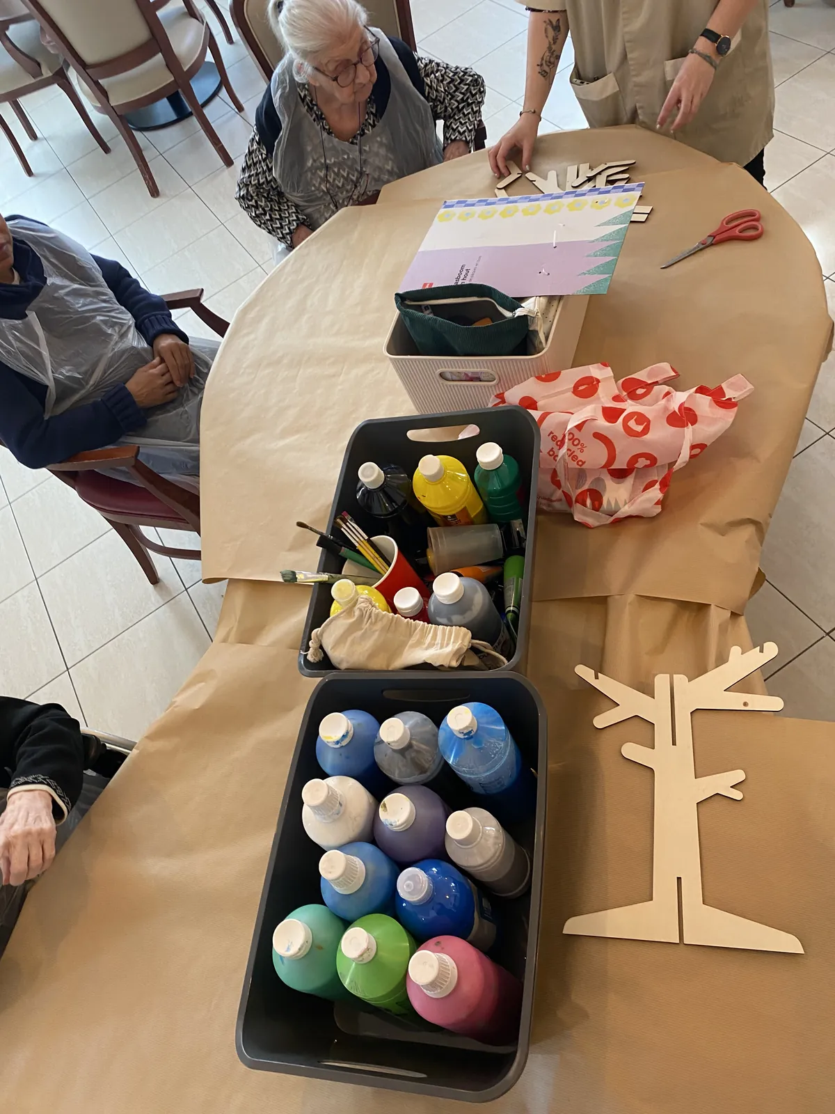 Préparations des décorations de Pâques !
