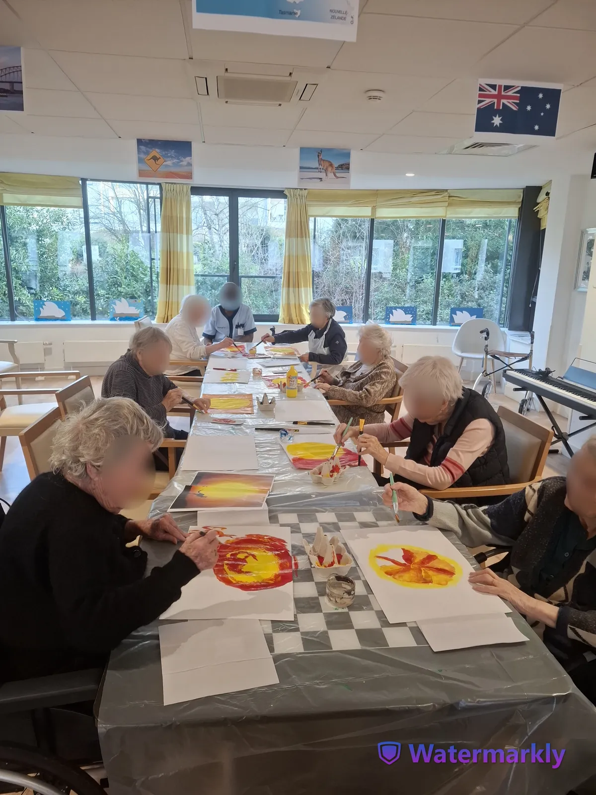 Atelier créatif - Peinture australienne