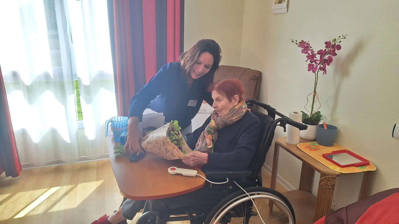 105ème printemps -Bon anniversaire à notre doyenne 