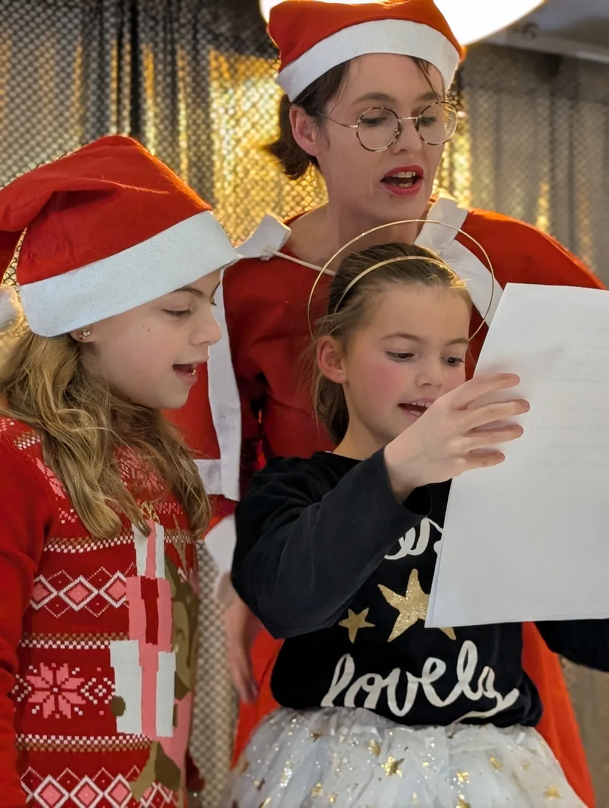Après-midi magique: le Noël des enfants à la résidence !