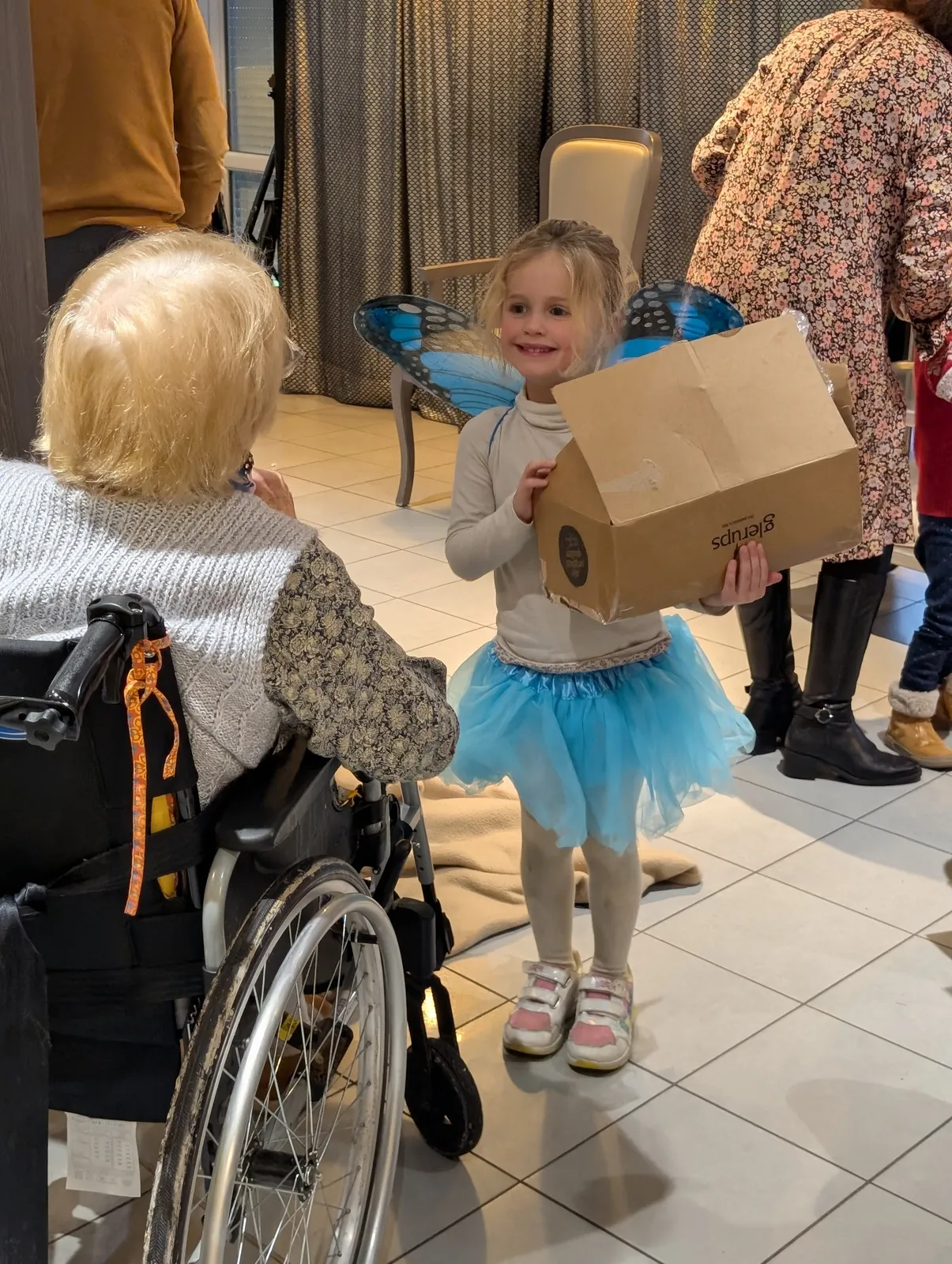 Après-midi magique: le Noël des enfants à la résidence !
