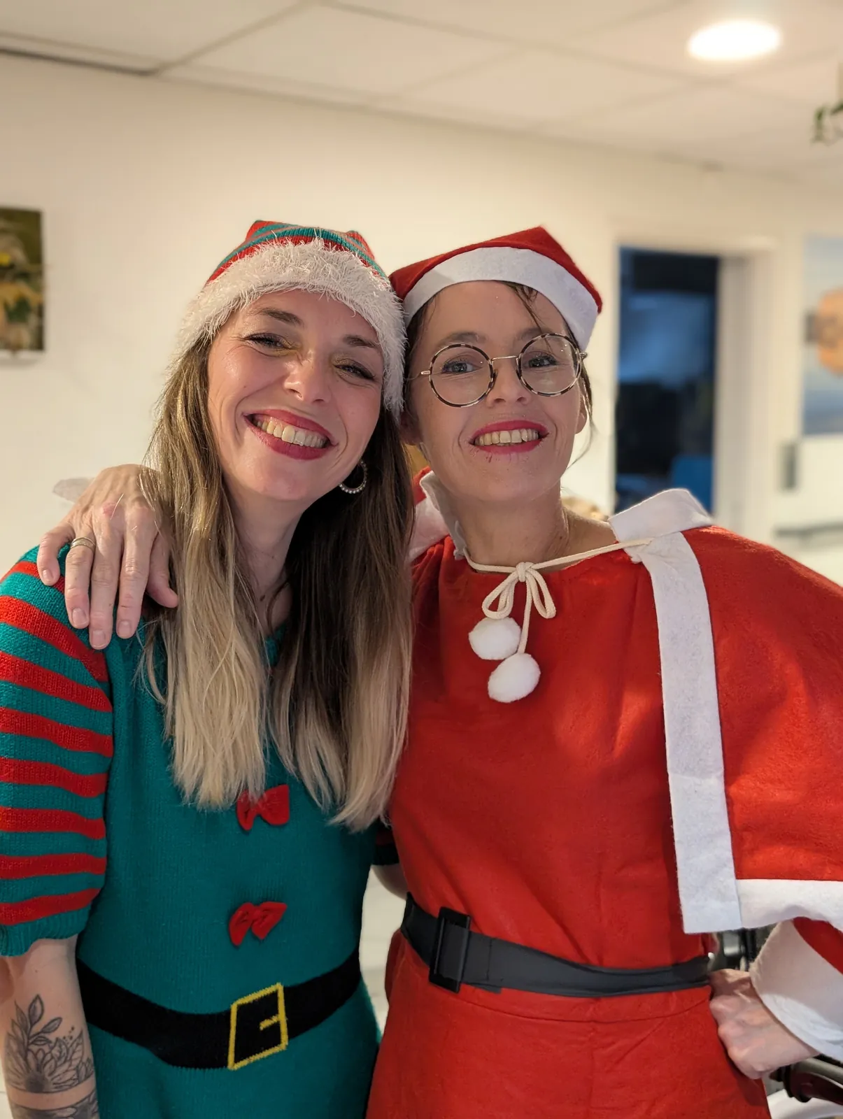 Après-midi magique: le Noël des enfants à la résidence !
