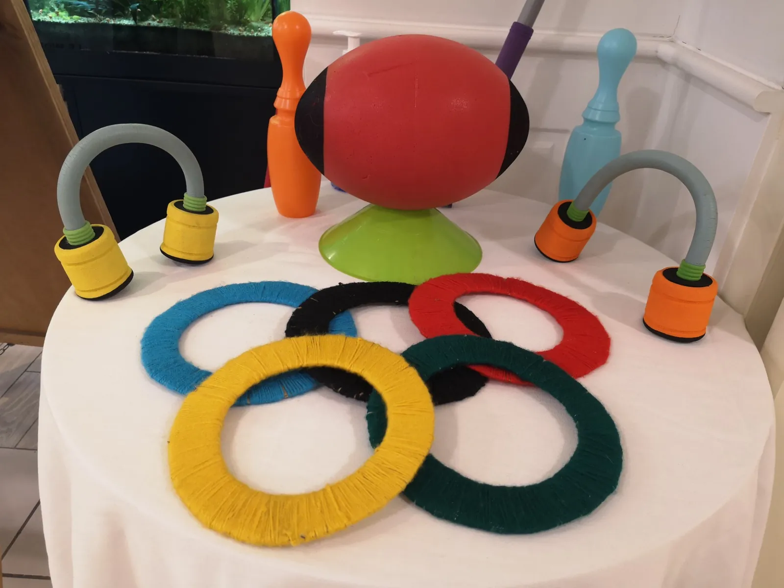 LES JEUX  OLYMPIQUES  AU GRAND JARDIN 
