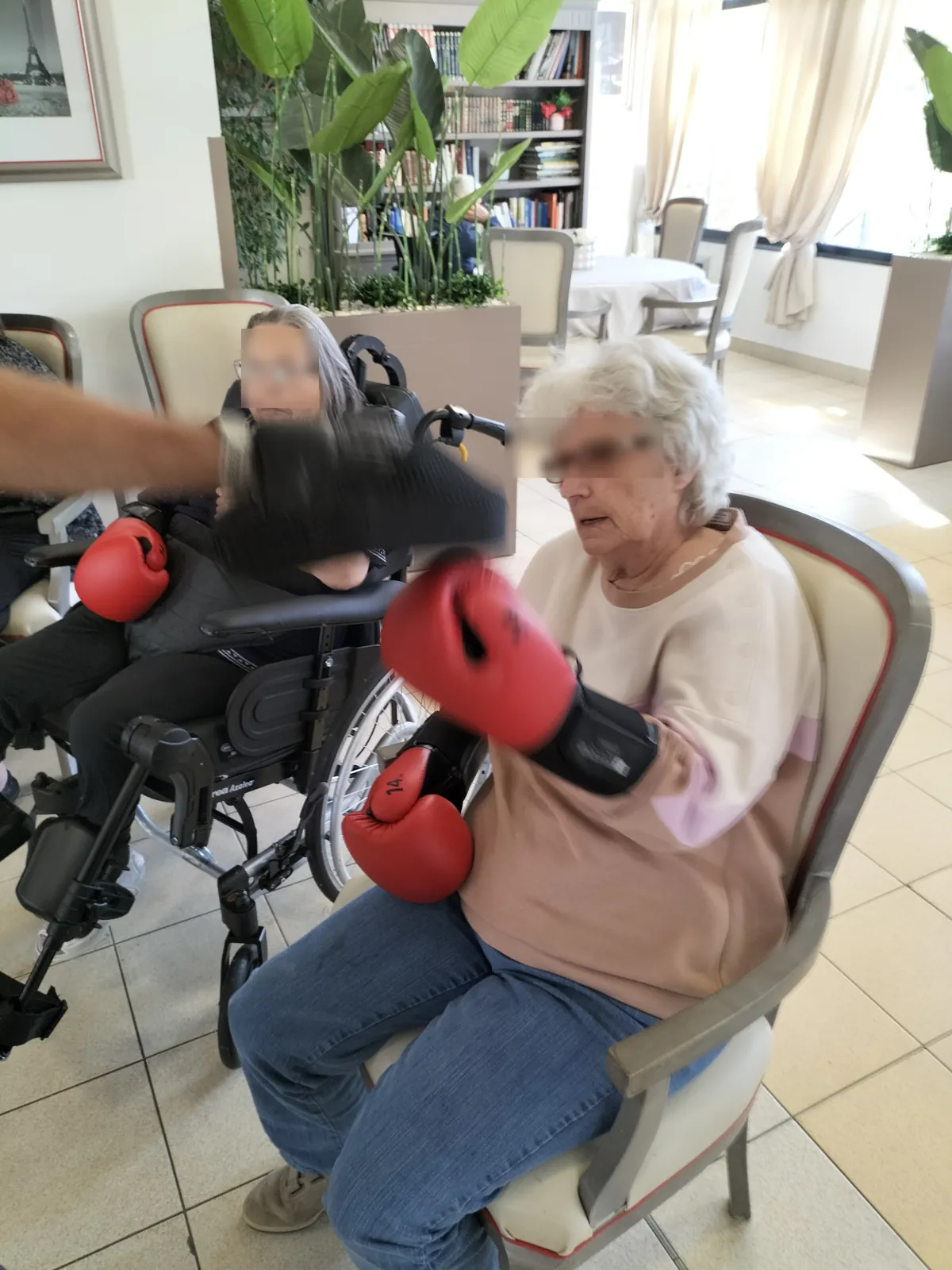 Atelier de boxe adapté