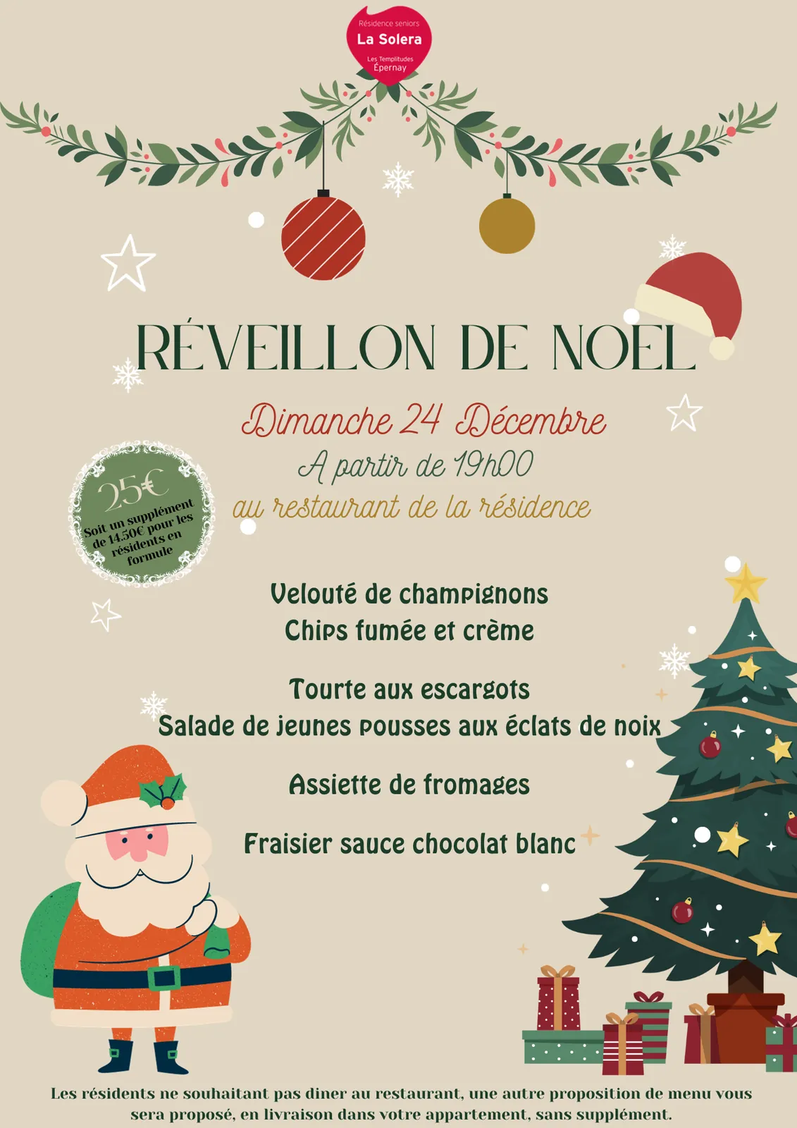 Repas de fin d'année