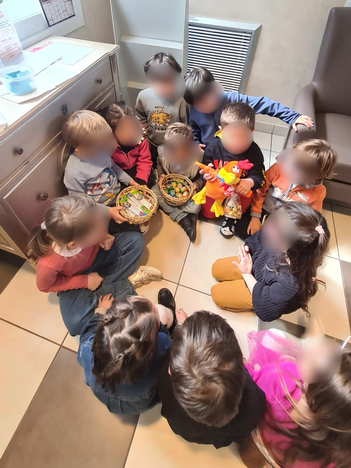 Echange intergénérationnel avec l'accueil de loisirs 24/04