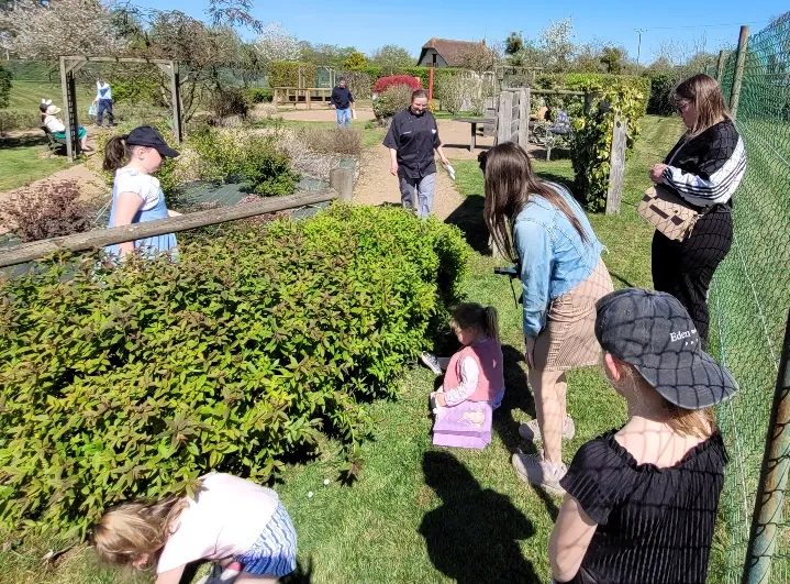 Une chasse aux Oeufs au Grand Jardin 