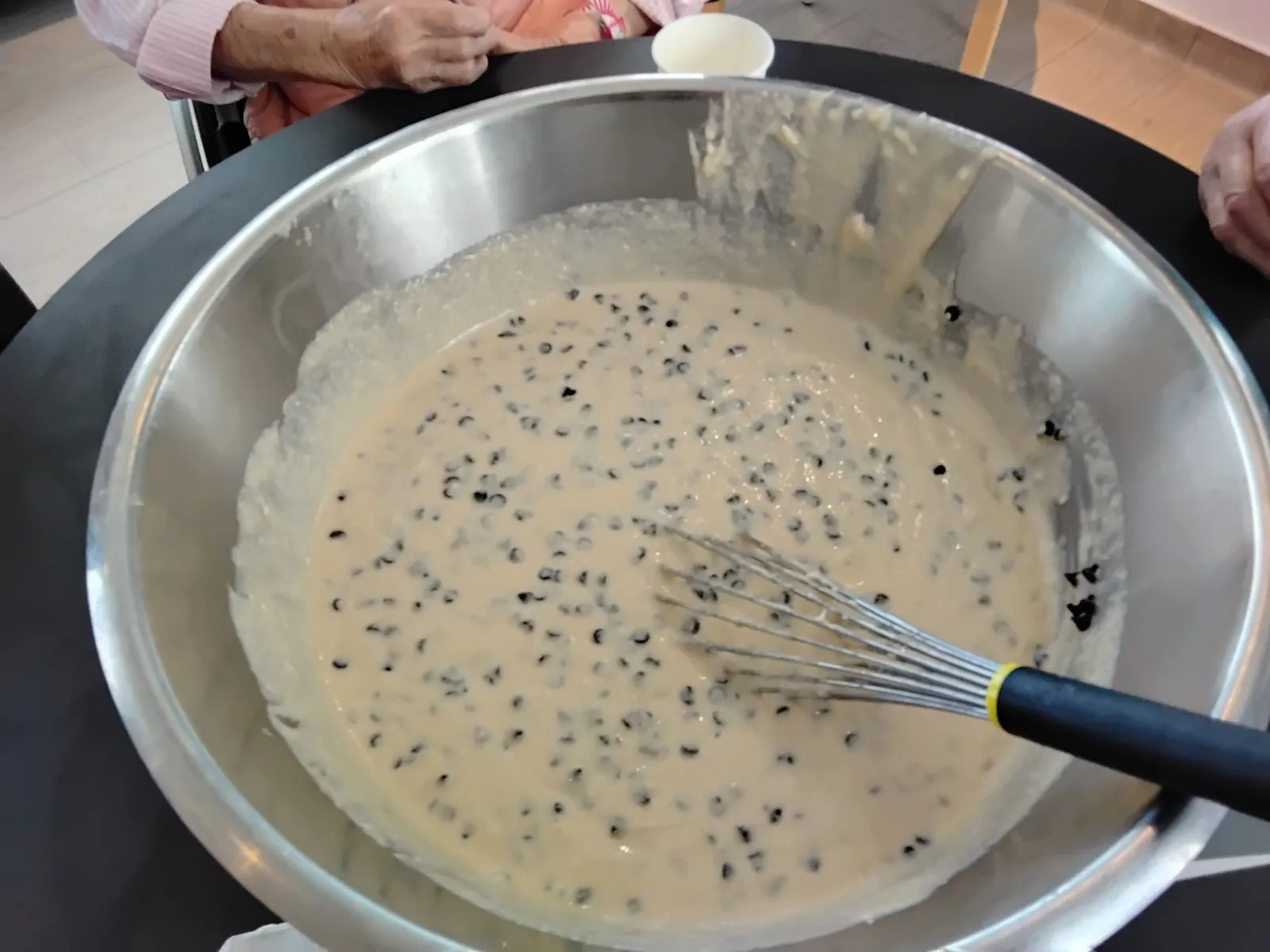 Les résidents mettent la main à la pâte!