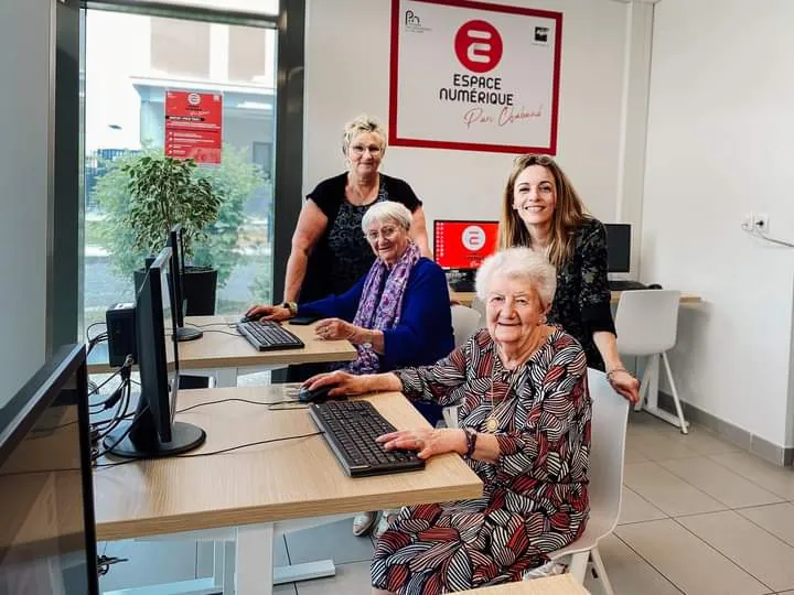 Nos stars du numérique à la résidence Saint Jean d'Agen