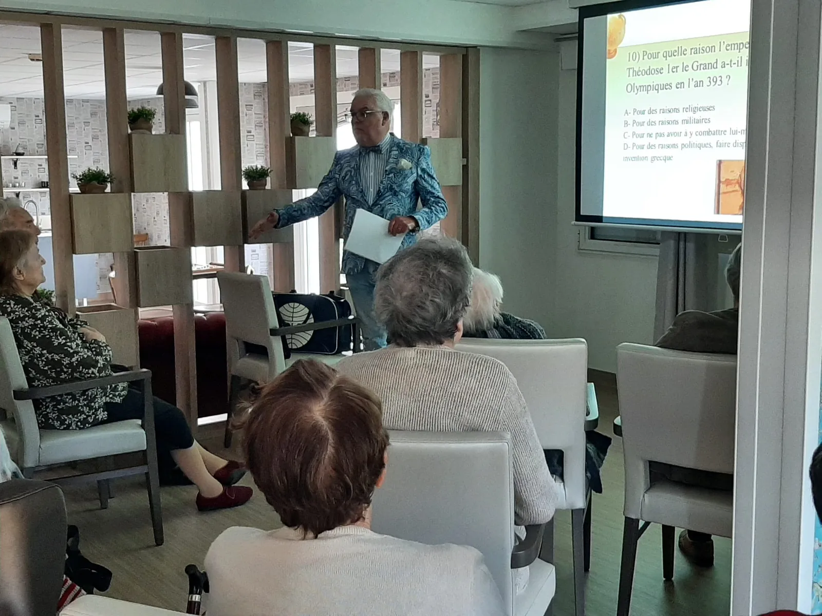 QUIZZ AVEC MR FREDERICK GERSAL 