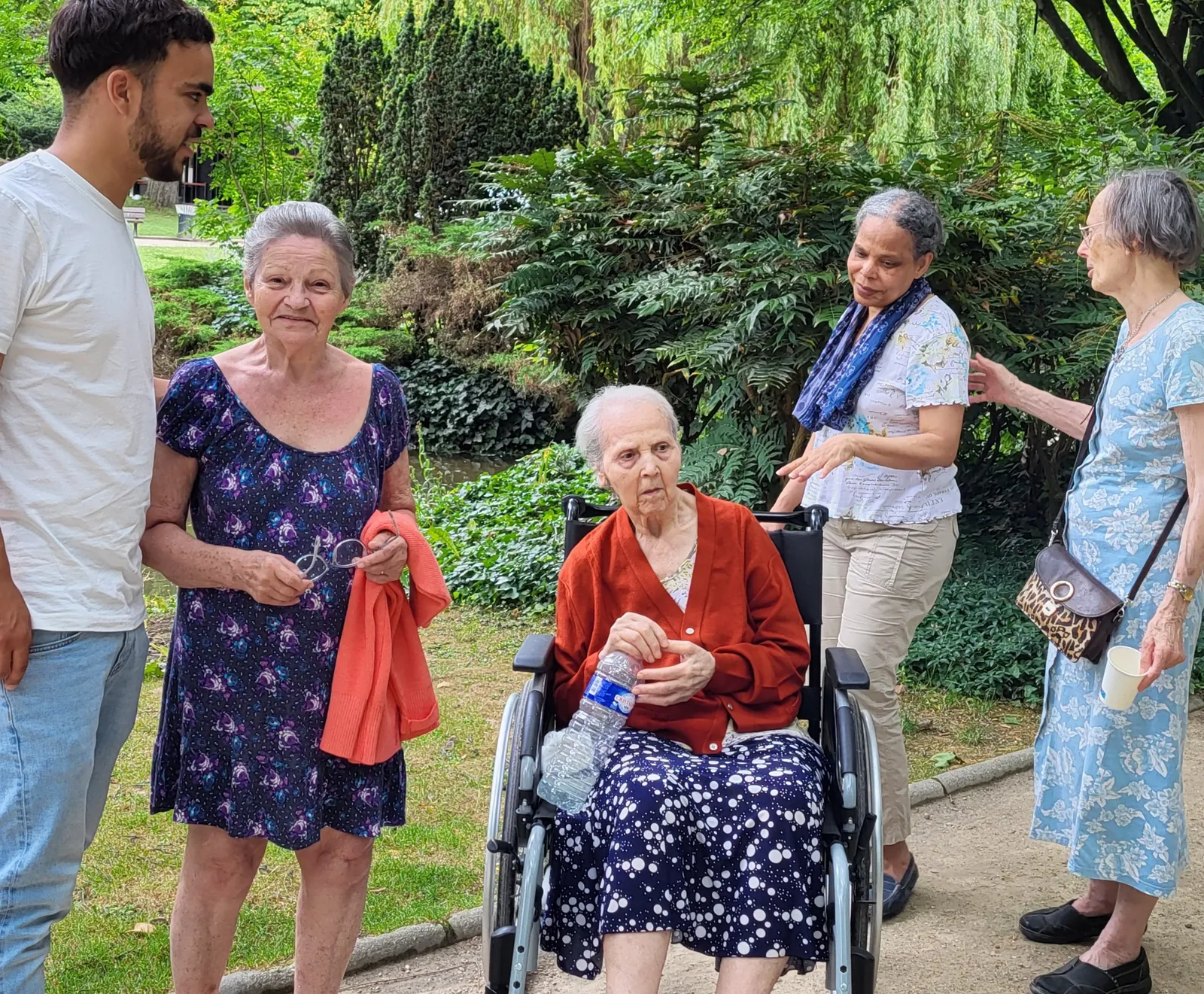 sortie au parc Salengro à Clichy 