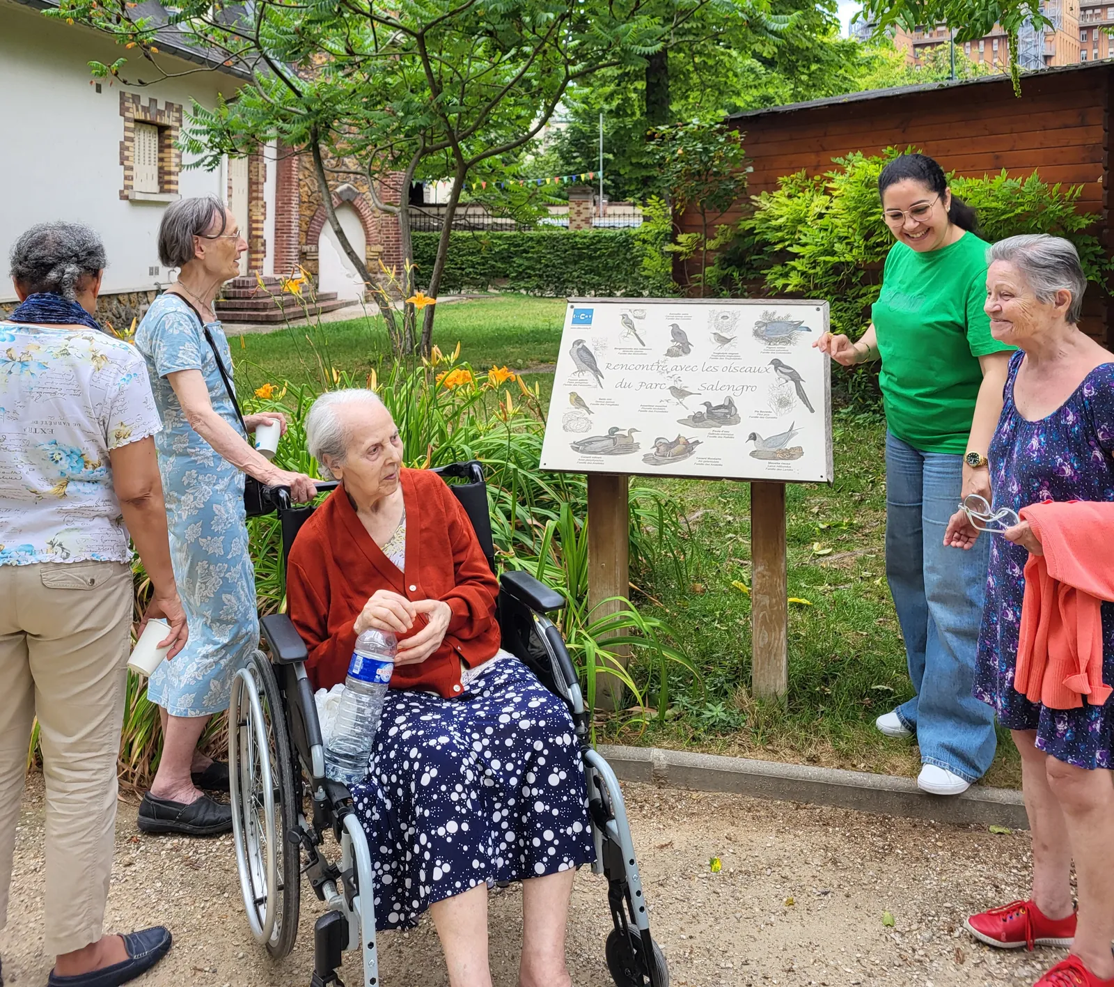 sortie au parc Salengro à Clichy 